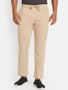 Octave  Men Solid Mid Rise Track Pants