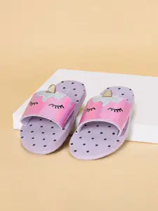 Pantaloons Junior Girls Printed Casual Sliders