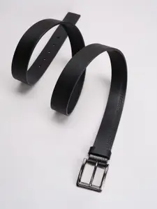 Allen Solly Men Textured Leather Reversible Belt