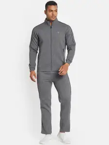 Octave Men Mock Collar Mid Rise Tracksuits