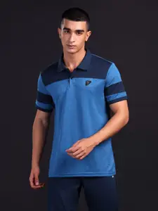 Technosport Men Polo Collar Anti Static Slim Fit T-shirt