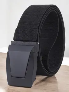 INVICTUS Men Textured Belt Slider Buckle