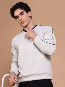 SHOWOFF Men Cotton Round Neck Long Sleeves Sweatshirt