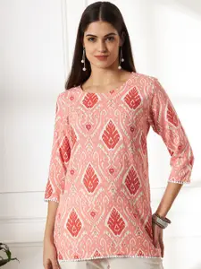 Anouk Rustic Paisley Women Printed Pure Cotton Short Kurti
