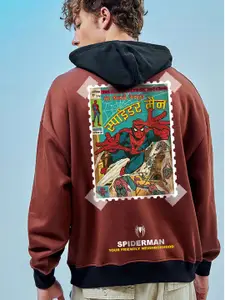 Bewakoof Men Graphic Printed Hooded Sweatshirt