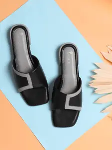 V-WALK Women Colourblocked Open Toe Flats