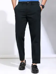 HIGHLANDER Men Cotton Slim Fit Chinos Trousers