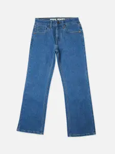 Pepe Jeans Boys Mid-Rise Bootcut Fit Stretchable Jeans