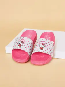 Pantaloons Junior Girls Printed Slip On Sliders