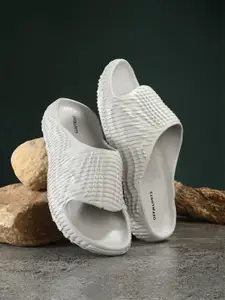 OFF LIMITS Men Self Design Rubber Sliders