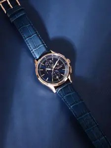 Maserati Men Dial & Leather Straps Analogue Multi Function Watch R8871624009