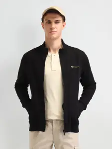 Arrow New York Men High Neck Long Sleeves Cotton Sweatshirt