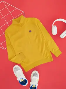 Pantaloons Junior Boys Pullover with Applique Detail