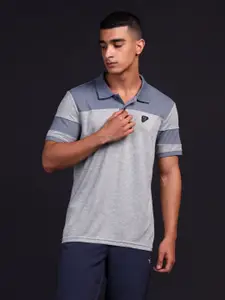 Technosport Men Polo Collar Anti Static Slim Fit T-shirt