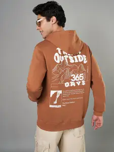 Urban Ranger by pantaloons Men Cotton Pullover Hooded Neck Sweatshirt