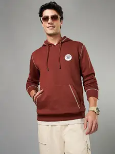 Urban Ranger by pantaloons Men Long Sleeves Hooded Sweatshirt