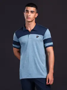 Technosport Men Polo Collar Anti Static Slim Fit T-shirt