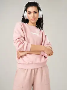 Ajile by Pantaloons Women Typography Printed Pullover Sweatshirt