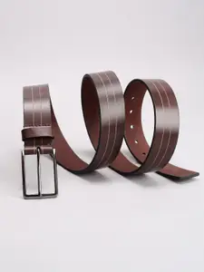 Allen Solly Men Striped Leather Belt