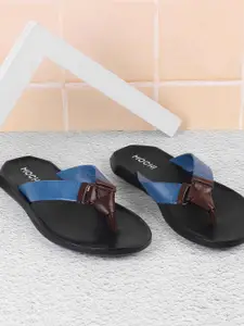 Mochi Men Leather Slip-On Comfort Sandals