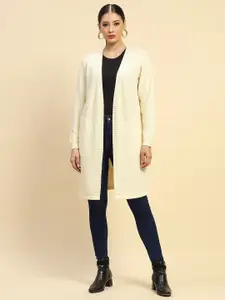 Global Republic Self Design Open Front Longline Shrug