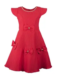 BAESD Girls Applique A-Line Dress