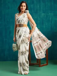 RACHNA Batik Printed Daily Wear Saree
