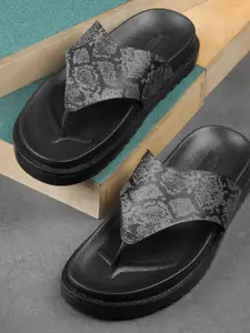 Metro Men Leather Slip-On Comfort Sandals