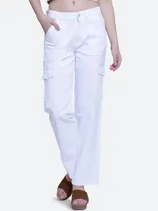 FCK-3 Hottie Women Straight Fit Cotton Solid Stretchable Jeans