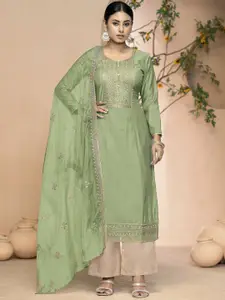 Maroosh Embroidered Zari Unstitched Dress Material