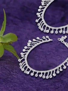 Lila Silver-Plated Anklet