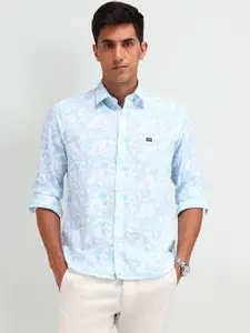 Arrow Sport Men Slim Fit Floral Opaque Printed Casual Shirt