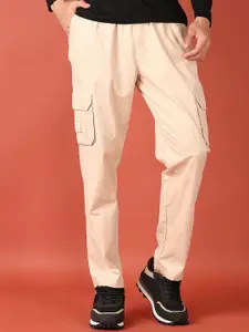 V-Mart Men Solid Mid Rise Regular Fit Track Pants