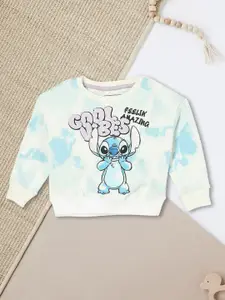 max Girls Printed Long Sleeves Sweatshirt