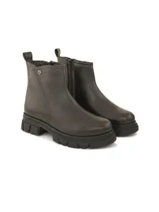 The Roadster Lifestyle Co Women Block-Heeled Boots