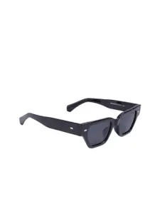 DIMEH Women Cateye Sunglasses with UV Protected Lens SG-295-Black