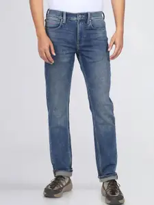 Lee Men Mid-Rise Slim Fit Light Fade Stretchable Jeans