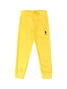 U.S. Polo Assn. Kids Boys Mid Rise Joggers
