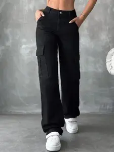 BROADSTAR Women Cotton Smart High-Rise Stretchable Casual Jeans