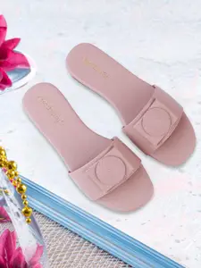 DressBerry Women Open Toe Flats with Bows