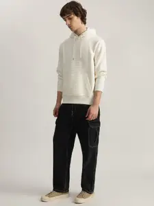 GANT Men Hooded Solid Pullover Cotton Sweatshirt