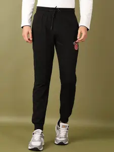 V-Mart Men Cotton Mid-Rise Joggers