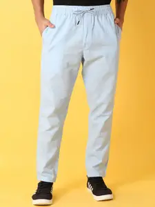V-Mart Men Cotton Mid-Rise Track Pants