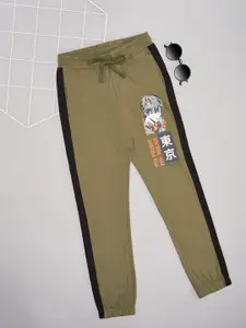 Pantaloons Junior Boys Printed Slim Fit Cotton Joggers