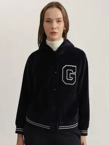 GANT Women Cotton Hooded Sweatshirt