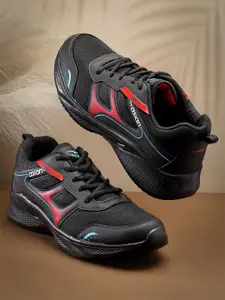ASIAN Men Mesh Running Lace-Ups Non-Marking Shoes
