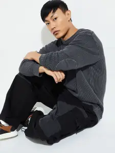 Max URB_N Men Acid Washed Sweater