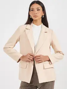Styli Women Regular Fit Longline Single-Breasted Blazer
