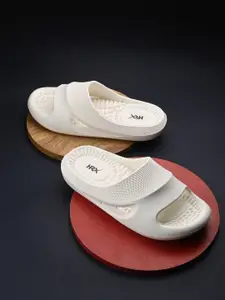 HRX by Hrithik Roshan Men solid Rubber Sliders