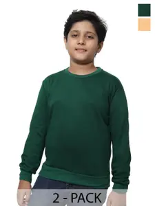 BAESD Boys Pack Of 2 Round Neck Long Sleeves Sweatshirt